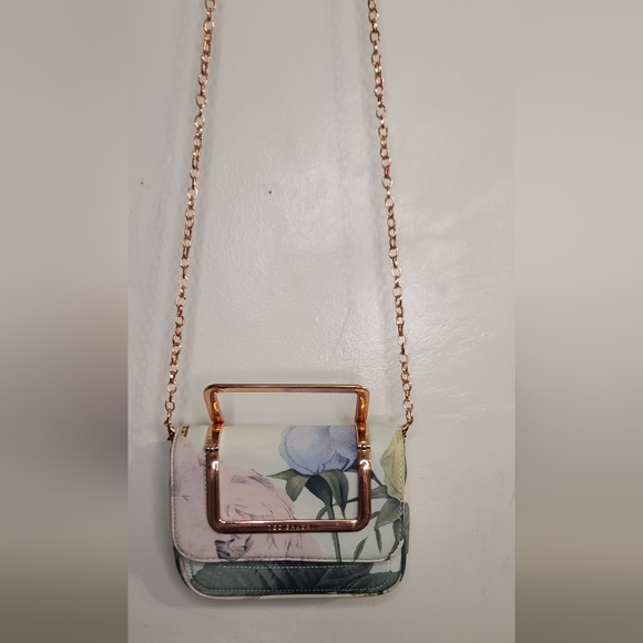 Ted Baker Handbags - Ted Baker Floral Crossbody Bag - Multicolor Little Stain. See Photos